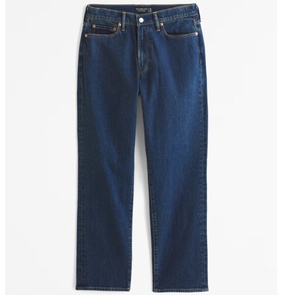 Abercrombie & Fitch Other - Abercrombie & Fitch Vintage Stretch Athletic Straight Jean in Dark RInse